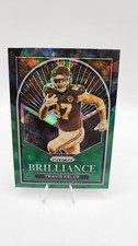 Panini Prizm 2022 Travis Kelce Brilliance Green Ice #B-18 Chiefs Football