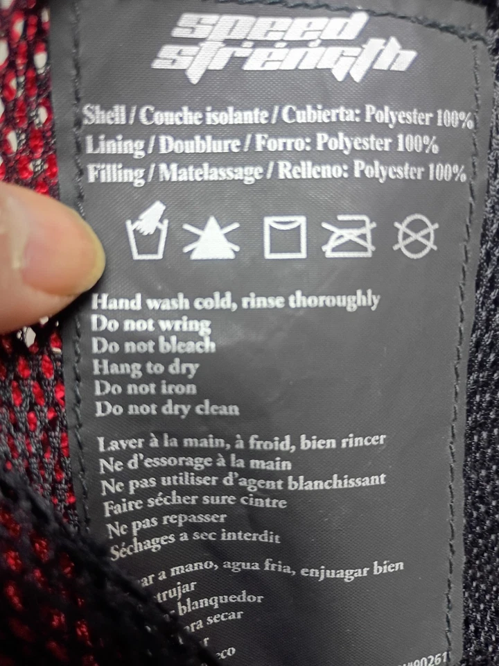 速度和力量摩托车赛车夹克 — 第 4/4 张图片