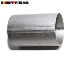 EMUSA 2.4" I.D. 2.5"O.D.Universal Aluminized Steel Piping Pipe 3.6" Length New