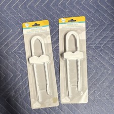anet Cabinet Lock Baby Safety Latches 2-Pack White