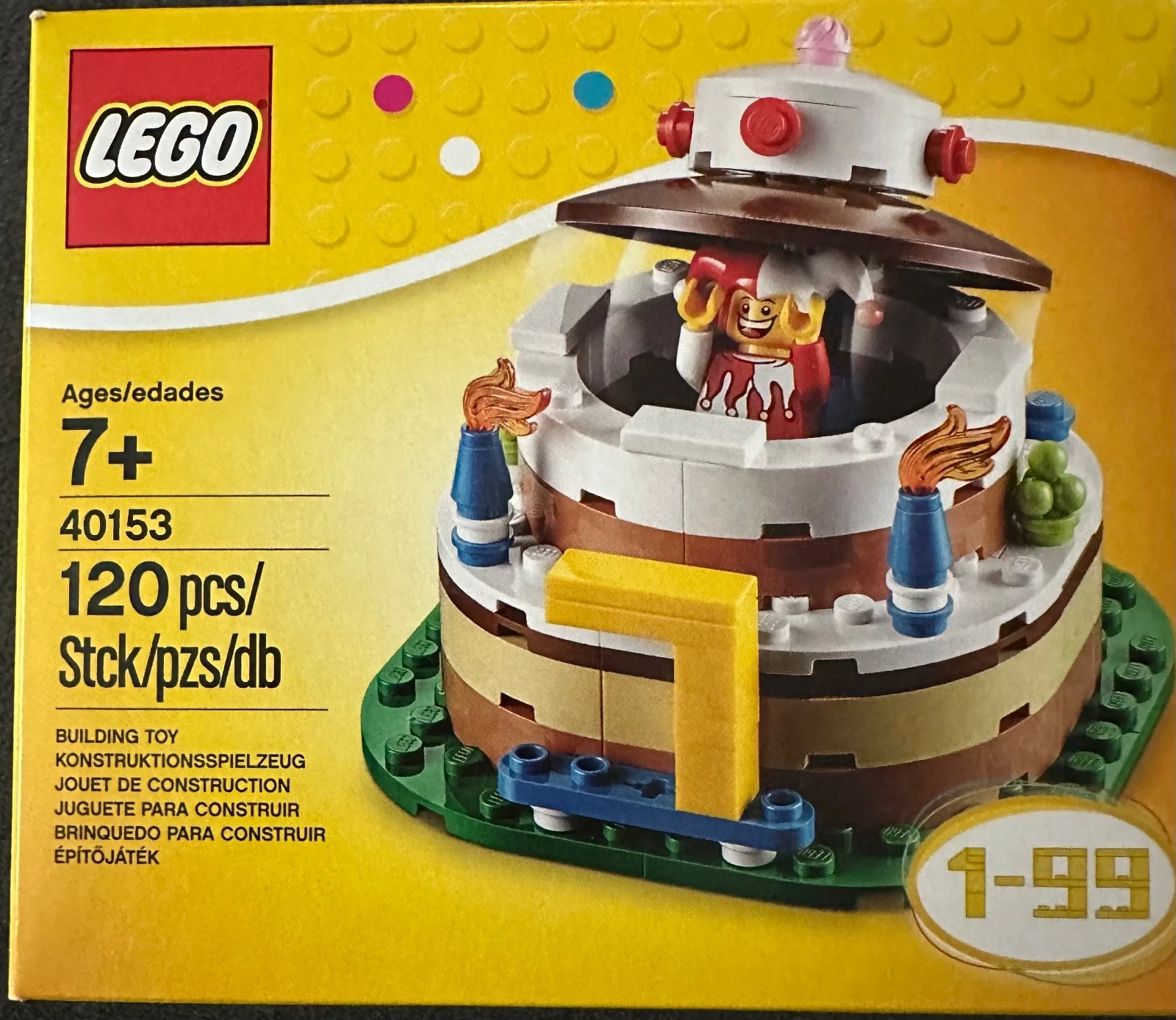 Lego Birthday Sets Lot of 2 New in Box 850791 and 40153