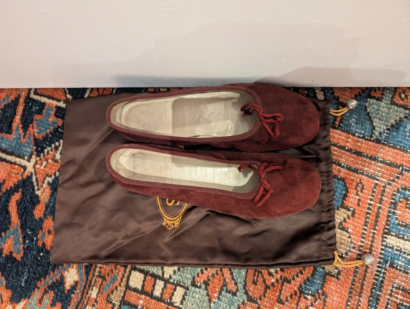 TOD’S decolte vintage Tods in velluto taglia 4