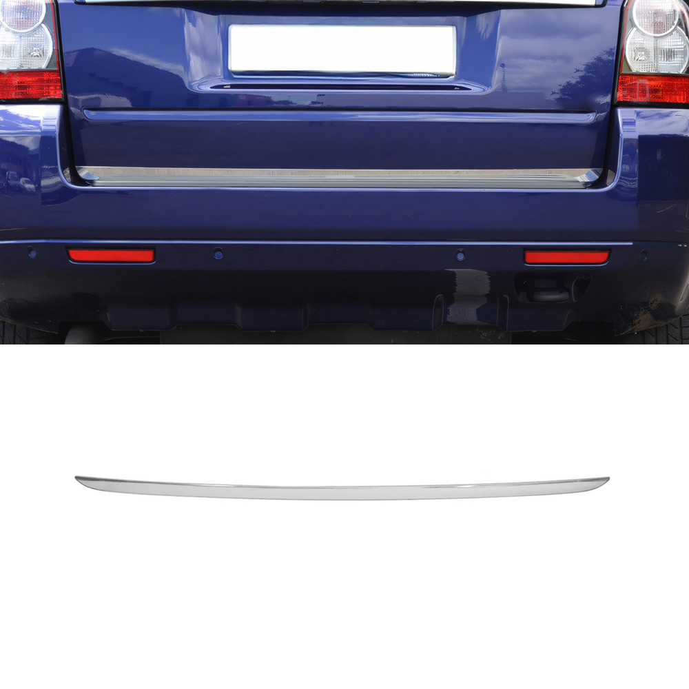 Stainless Steel Chrome Lower Tailgate Trim Fit Land Rover Freelander (2007-2014)