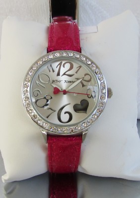 NWT Betsey Johnson silver sparkly glittery watch Betsey Johnson | Accessories | Betsey Johnson Rhinestone  main image 2