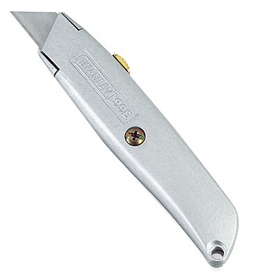 Retractable Utility Knife, 6-In.