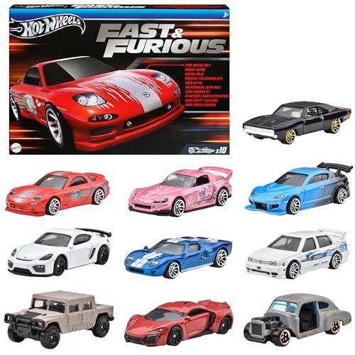 Hot Wheels Fast & Furious 10台セット　ヤマダ電機限定 Hot Wheels Fast & Furious 10台セット ヤマダ電機限定 新製品