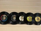BEATLES - (LOT 5) Hey Jude/Something/Get Back/ My Bonnie/Winding Rd 45rpm Ex+