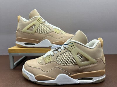 Women Air Jordan 4 Retro Shimmer Style # DJ0675-200 Size 10