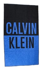 Beach towel CK CALVIN KLEIN swimming pool spa terry cotton cm.180 x 100 (approxi
