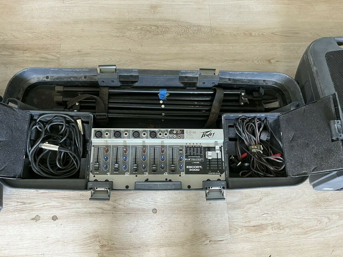 Peavey Escort 3000 Portable Pro Audio System (300 Watt) | eBay Peavey Escort 3000 Portable Pro Audio System (300 Watt) | eBay