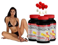 LONGJACK UP YOUR SIZE - Mens Extract - Maca Extract Sexual Wellness 3 Bottles
