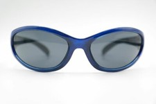 Vintage Eschenbach 4830-30-4535 61 18 Blue Oval Sunglasses NOS