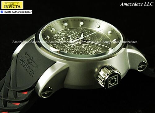 NUOVO Orologio Invicta Uomo 48mm YAKUZA S1 Rally Dragon NH35A 24J Auto QUADRANTE ARGENTO SS - Foto 8 di 11
