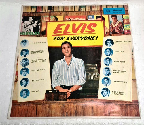 LP 🎼 ELVIS PRESLEY - ELVIS FOR EVERYONE 🎵 LPM-3450 Vinyl 12" Record Album 1965 - 第 1/6 張圖片