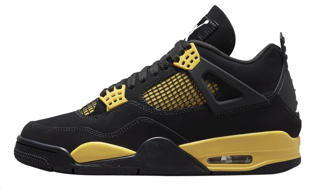 ★大人気のジョーダン Nike Air Jordan 4 Retro AJ4 Thunder Nike Air Jordan 4 Retro “Thunder”が国内5月13日／5月26日に