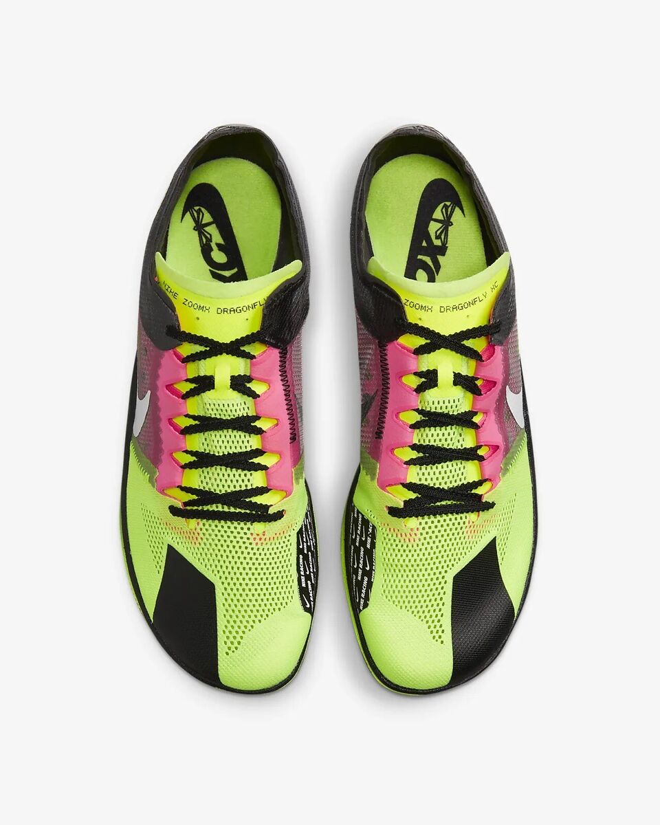 Nike Dragonfly XC Cross Country Track Spikes Volt Pink Men's
