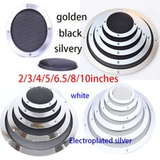 1pcs Speaker protective cover decorative ring metal protective mesh grille