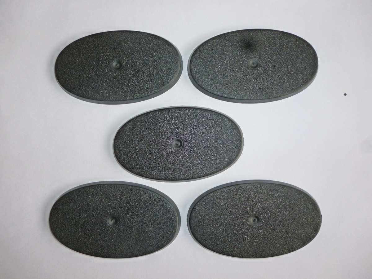 Dřevotřískové Podstavce MDF Bases - Oval 75 X 42 Mm (6 Ks - Foto 5