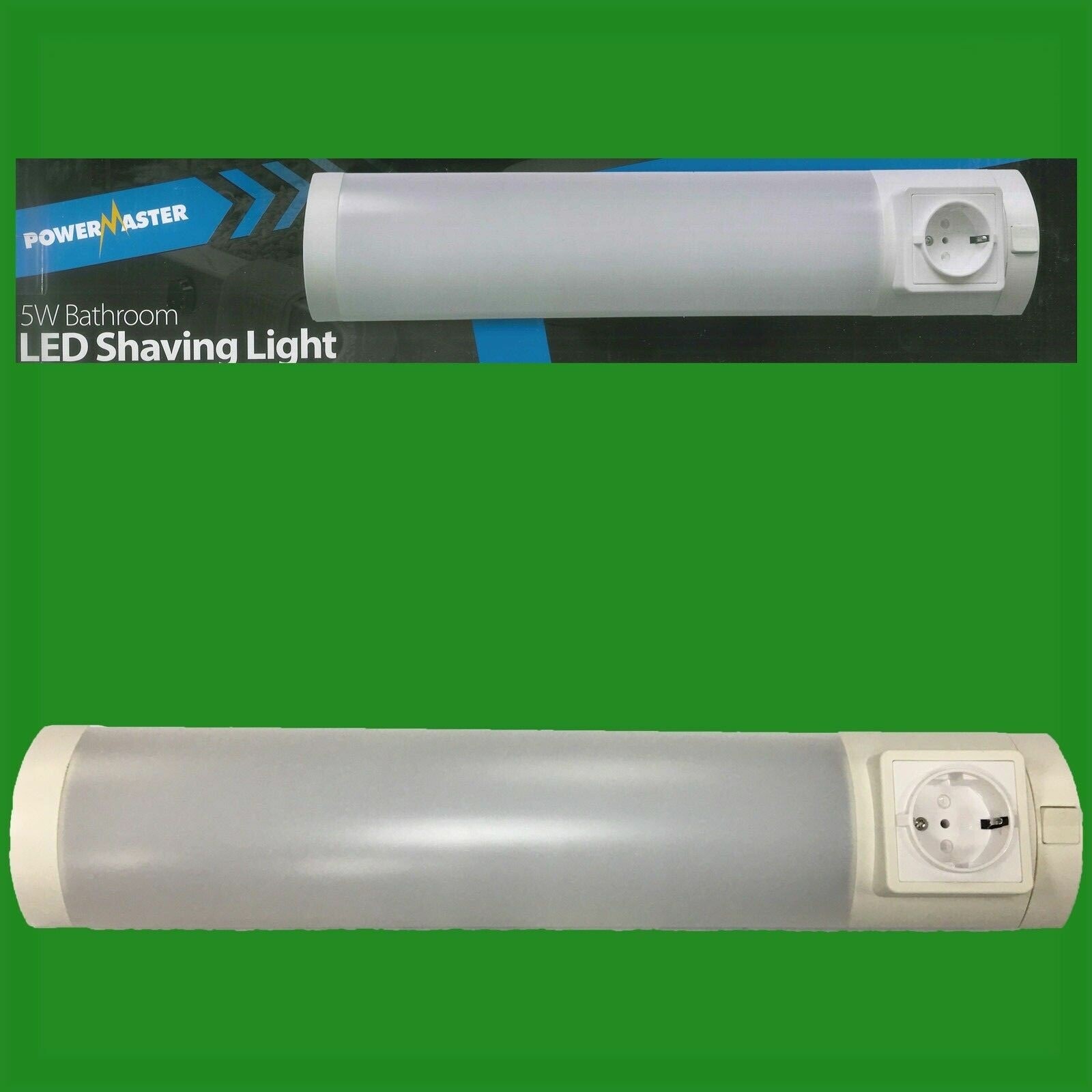 5W Bathroom LED Shaving Light, Bulb, Lamp 400 Lumens 4000K Cool White for Zone 3 eBay