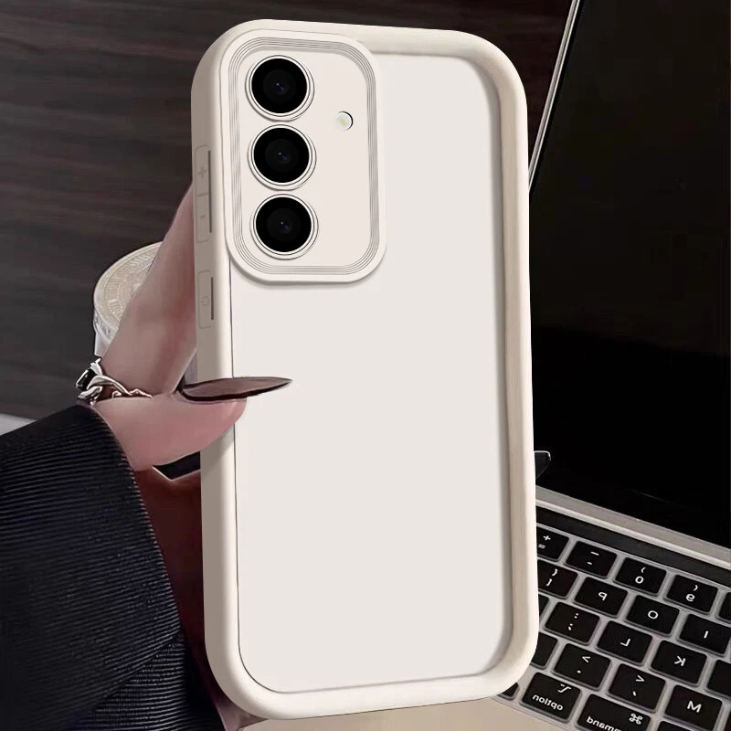 Shockproof Silicone Phone Case for Samsung S25 S24 FE S23 Ultra A55 A15