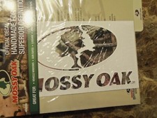Mossy Oak Camo 6 Decal Official Break Up Infinity Pattern Brand New Free Ship
