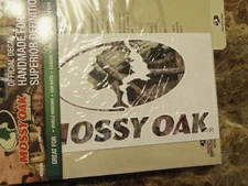 MOSSY OAK CAMO  6" DECAL OFFICIAL BREAK UP INFINITY PATTERN BRAND NEW FREE SHIP
