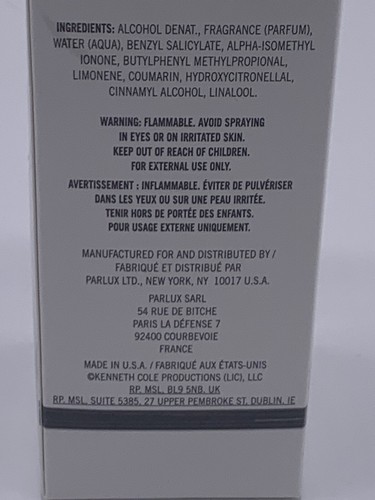 Kenneth Cole White For Her Eau de Parfum Spray - 1oz (Sealed box) - Picture 2 of 3