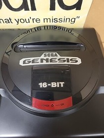 Original Sega Genesis 16-Bit System Model No: 1601 Console Bundle *TESTED