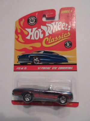 Hot Wheels Classics 67 Pontiac GTO Convertible | eBay