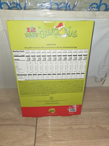Dr Seuss The Grinch Hot Chocolate Mix Gift Set, 12 Cocoas of Grinch - Picture 5 of 5
