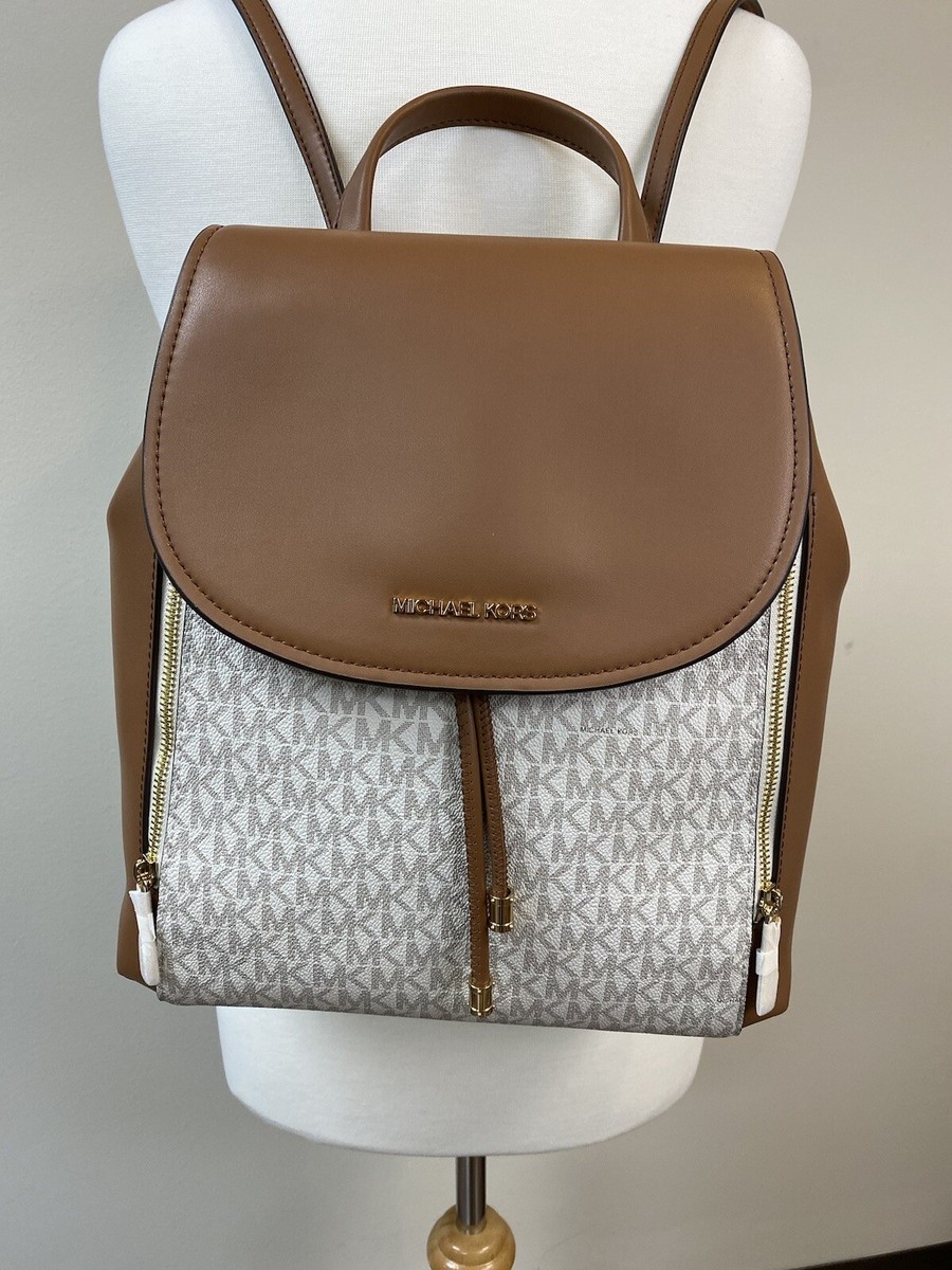 Michael Kors Bag Phoebe Md Flap Drawstring Vanilla Bag - New  display picture 2
