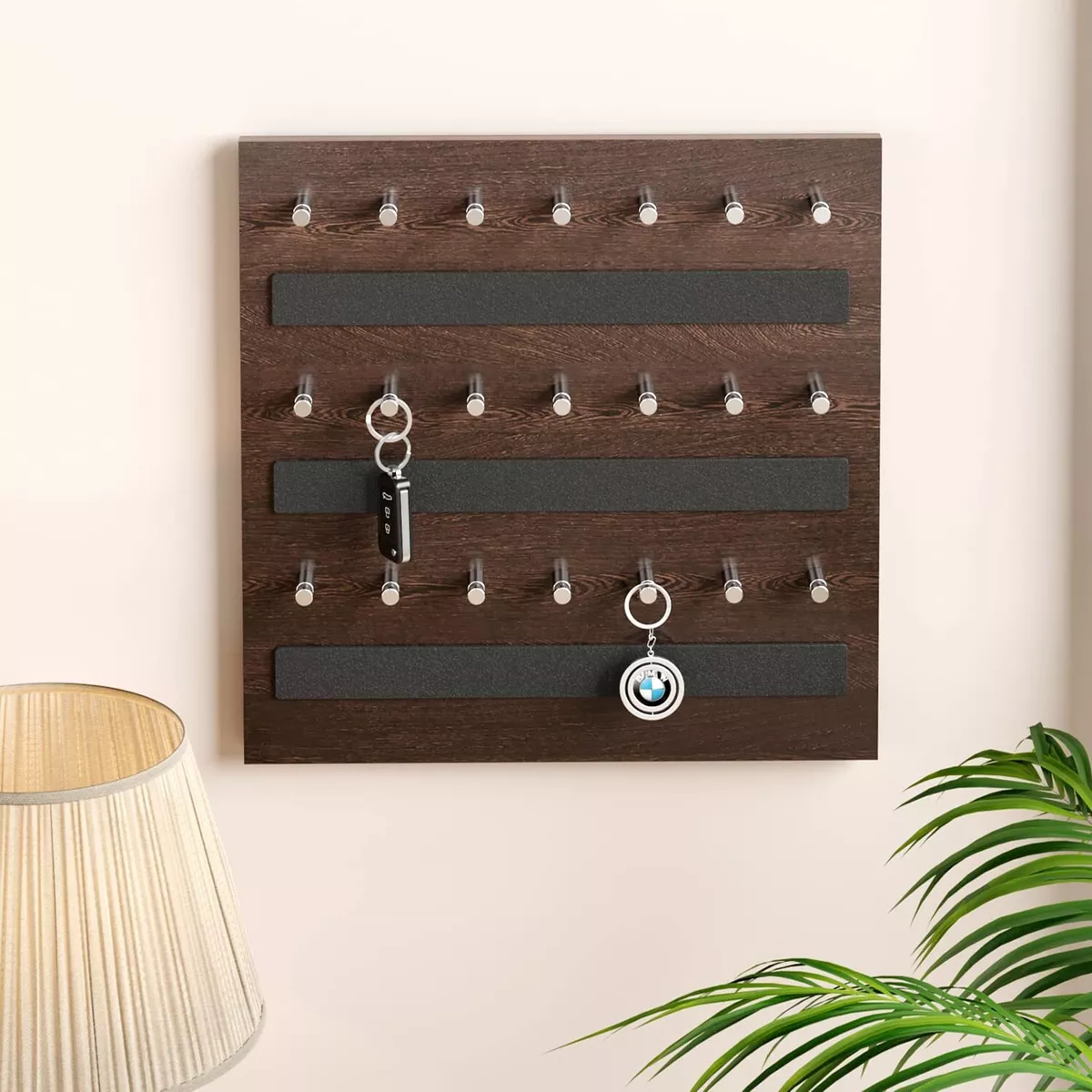 Modern Key Hanger for Wall, Key Holder for Wall With Shelf, Key Ring Holder  for Wall, Entryway Organization, Key Rack Shelf - Etsy