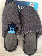 Women's NWT Isotoner Heathered Jersey Jillian Clog Slippers