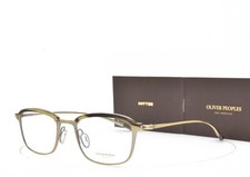 Oliver Peoples Eyeglasses Antique GOLD JAPAN Titanium 47-19-140 5124 TOULCH 1