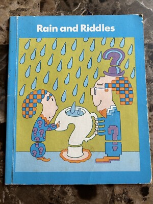 RARE Find Rain And Riddles by Reading Basics Plus Harper & Row Vintage 1977