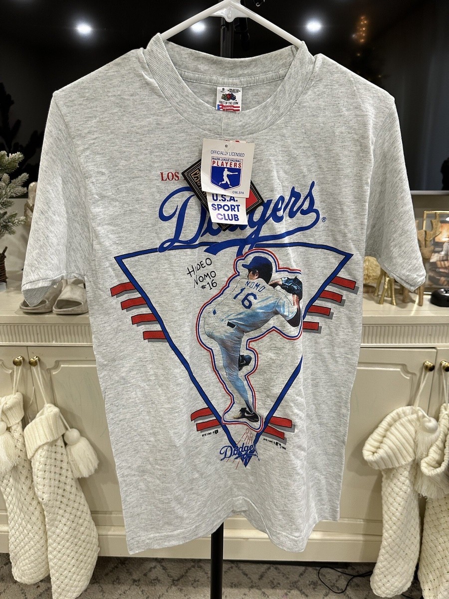 Los Angeles Dodgers Hideo Nomo Got Better T-Shirt Tシャツ Vintage LA Dodgers tornado T-shirt 90s 1995 Hideo Nomo Los