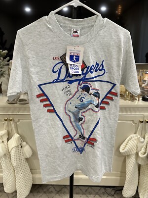 Vintage LA Dodgers tornado T-shirt 90s 1995 Hideo Nomo Los