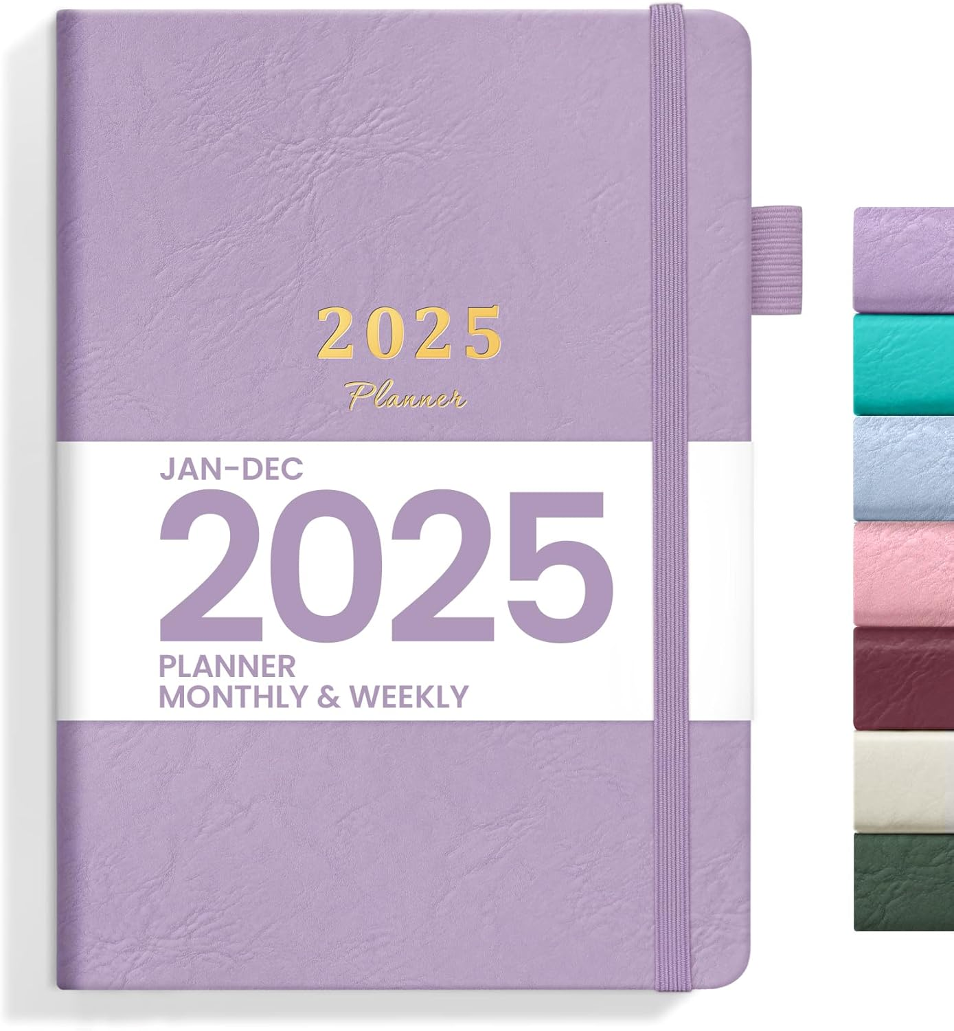 2025 Planner, Weekly and Monthly Planner Runs from Jan 2025 to Dec 2025, Hardcov