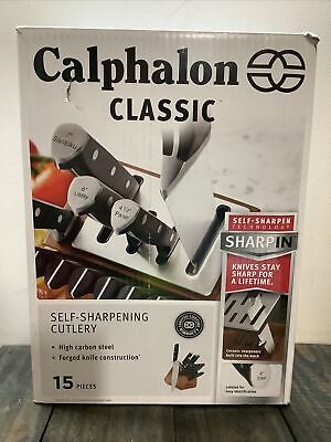 Calphalon Classic SharpIN 6 Piece Self-Sharpening Knife Set