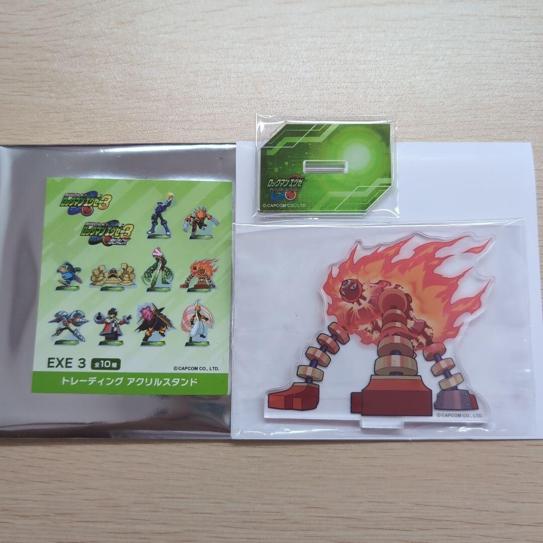 MegaMan NT Warrior Trading Acrylic Stand Flameman