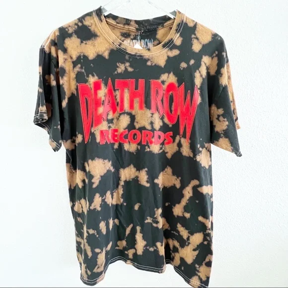 FILA T shirt uomo Death Row Records tie dye taglia M