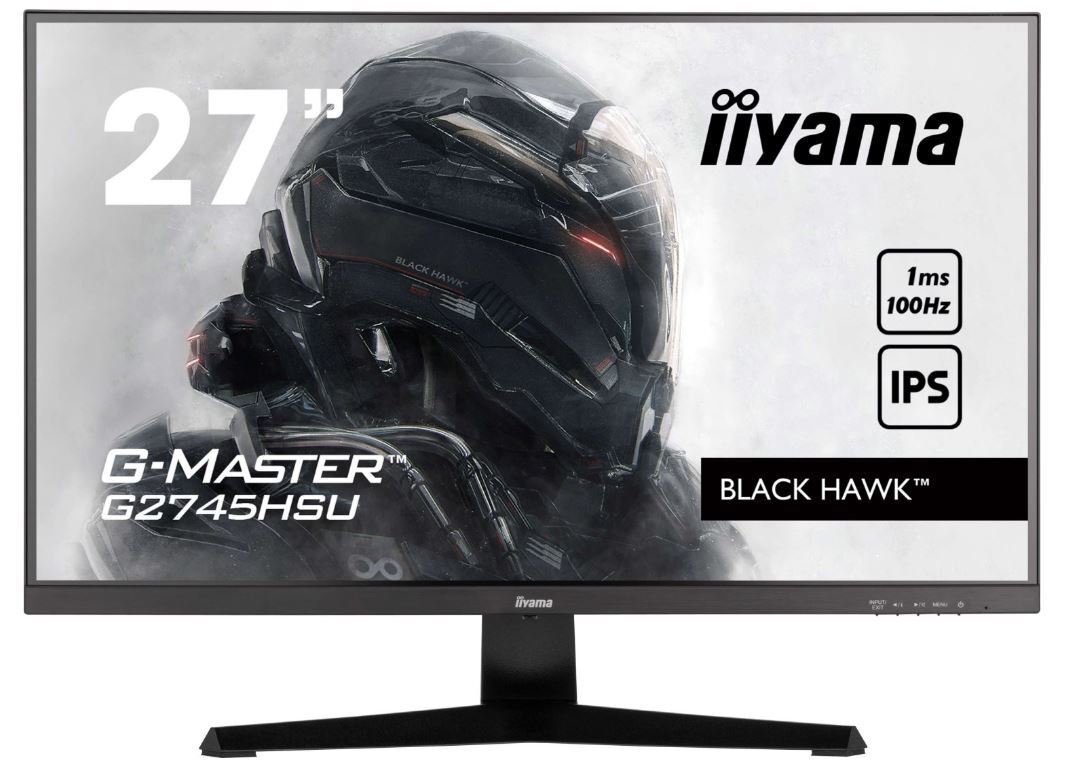 Iiyama G-MASTER G2745HSU-B2 68.5cm (27")  Flachbildschirm (TFT/LCD) - 16:9 HDMI+