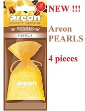 4x Areon PERLE Vaniglia Auto Deodoranti Profumo Qualità Ufficio Taxi Profumo