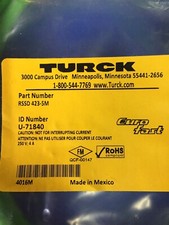 TURCK RSSD 423-5M U-71840 5 Meter 4 Pin