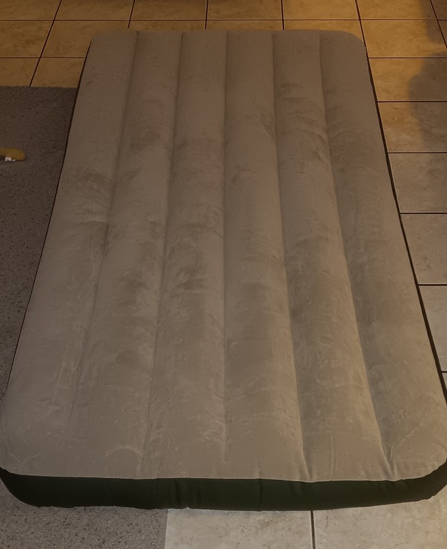 Ozark Trail Velour Top Twin AirBed - HIGH QUALITY!
