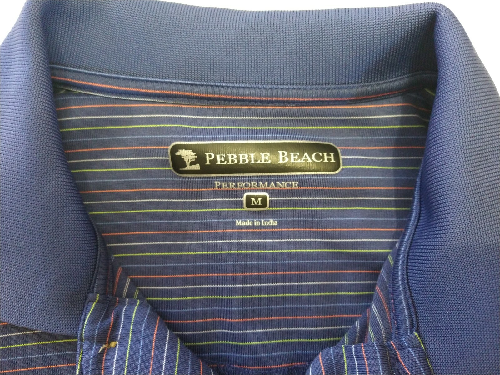 Pebble Beach Performance Blue with multi color pi… - image 7