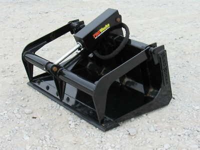 #ad #ad 42quot; Solid Bottom Bucket Grapple Attachment Fits Toro Dingo Mini Skid Steer $1224.99