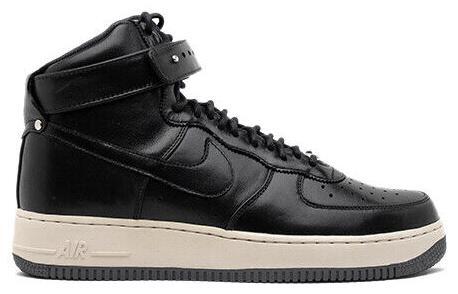 Preços baixos em Nike Air Force 1 Studio Premium High Black W | eBay