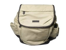 Eddie Bauer Backpack Diaper Bag Carryall Mom Bag Khaki Cream  Brown