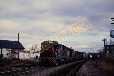 Vtg 1990 Train Slide 288 Maine Central Engine Newport ME X7L053